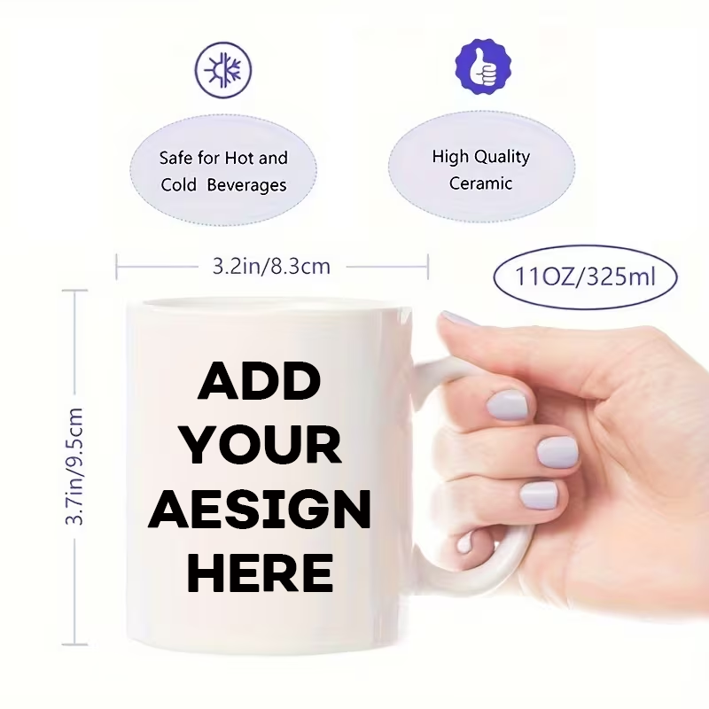 Coffee Tea Images - Tazza Personalizzata con Nome, Immagine o