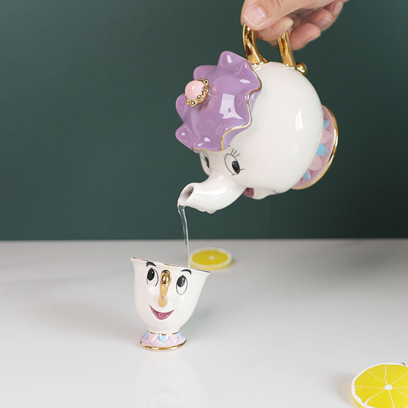 Coffee Tea Set Up - Teiera in stile cartone animato La
