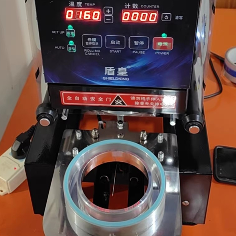 Coffee Tea Milk - Macchina Sigillatrice Automatica LY per Bicchieri