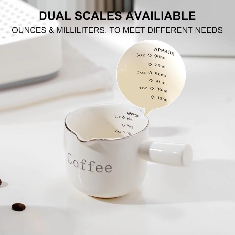 Coffee Tea Milk - Mini tazza da caffè in ceramica