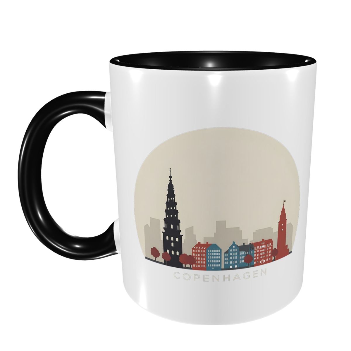 Coffee Tea Icon - Tazza iconica da viaggio Copenhagen, tazze