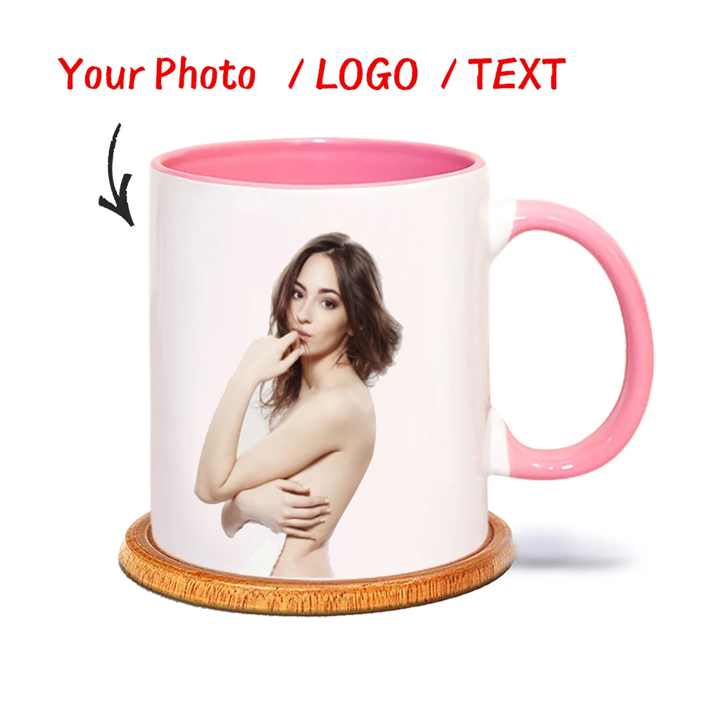 Coffee Tea Images - Tazza TEXT IMAGE NAME personalizzata, tazza