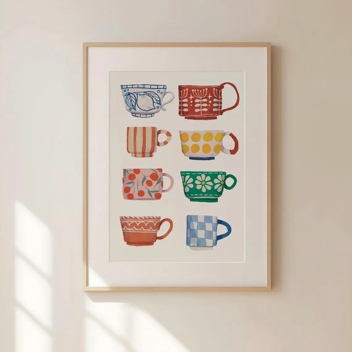Stampa con motivo tazza da tè, - Coffee Tea Poster recensione e prezzo