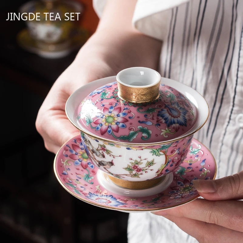 Jingdezhen Smalto Colore Ceram - Coffee Tea Set Up recensione e prezzo