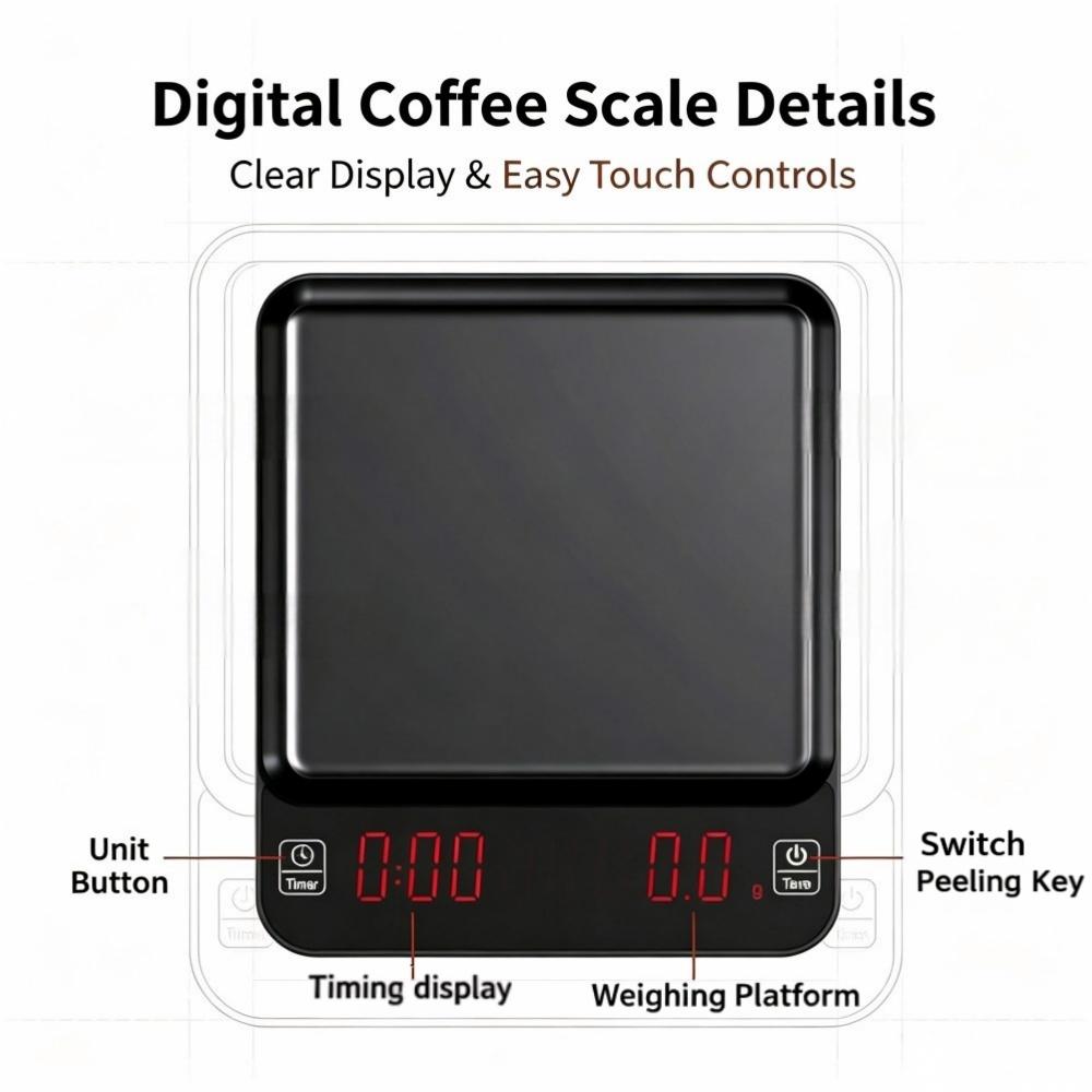 Bilancia Digitale di Alta Prec - Coffee & Tea Phúc Long recensione e prezzo