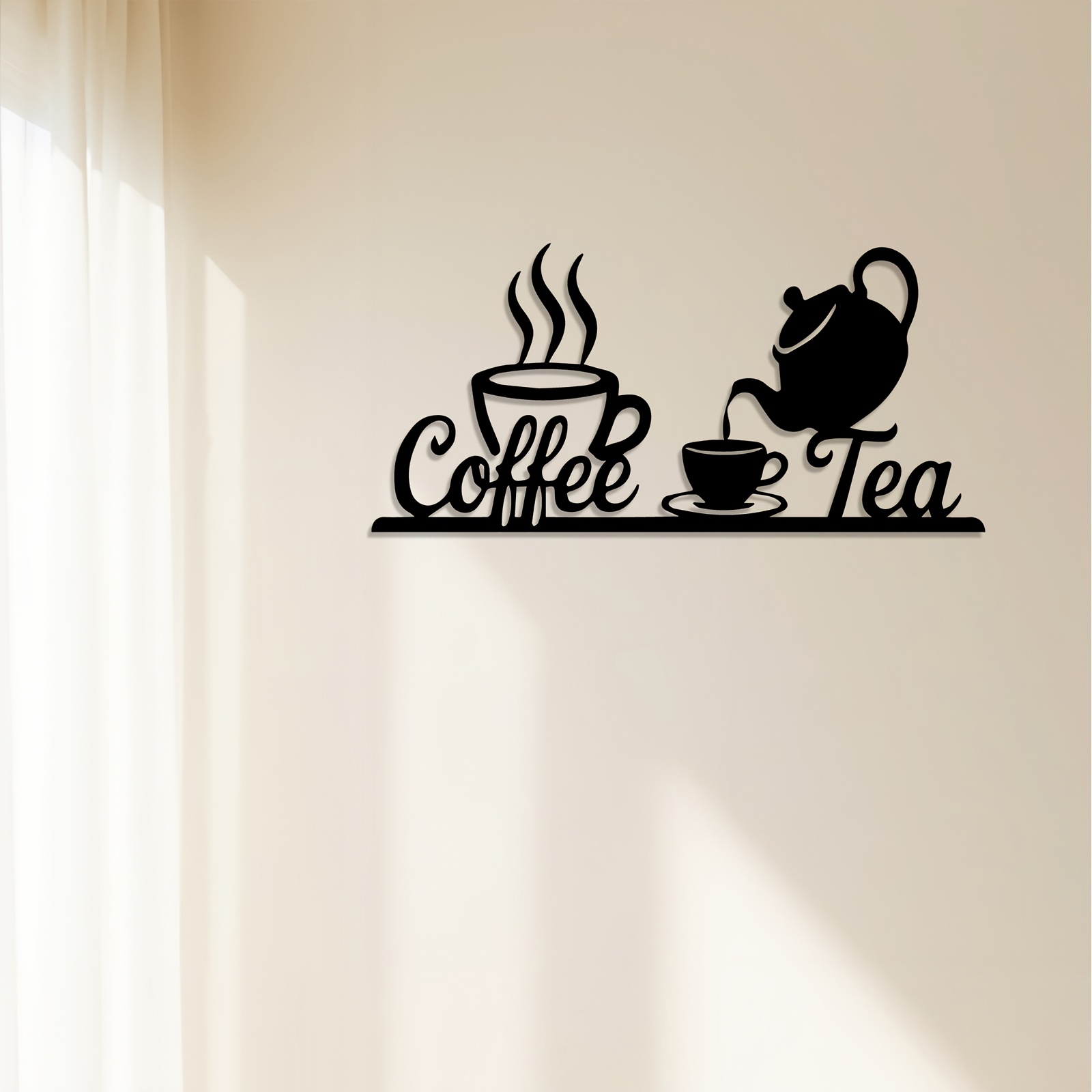 Set di 1 Pezzo di Insegna Deco - Coffee Tea Icon recensione e prezzo