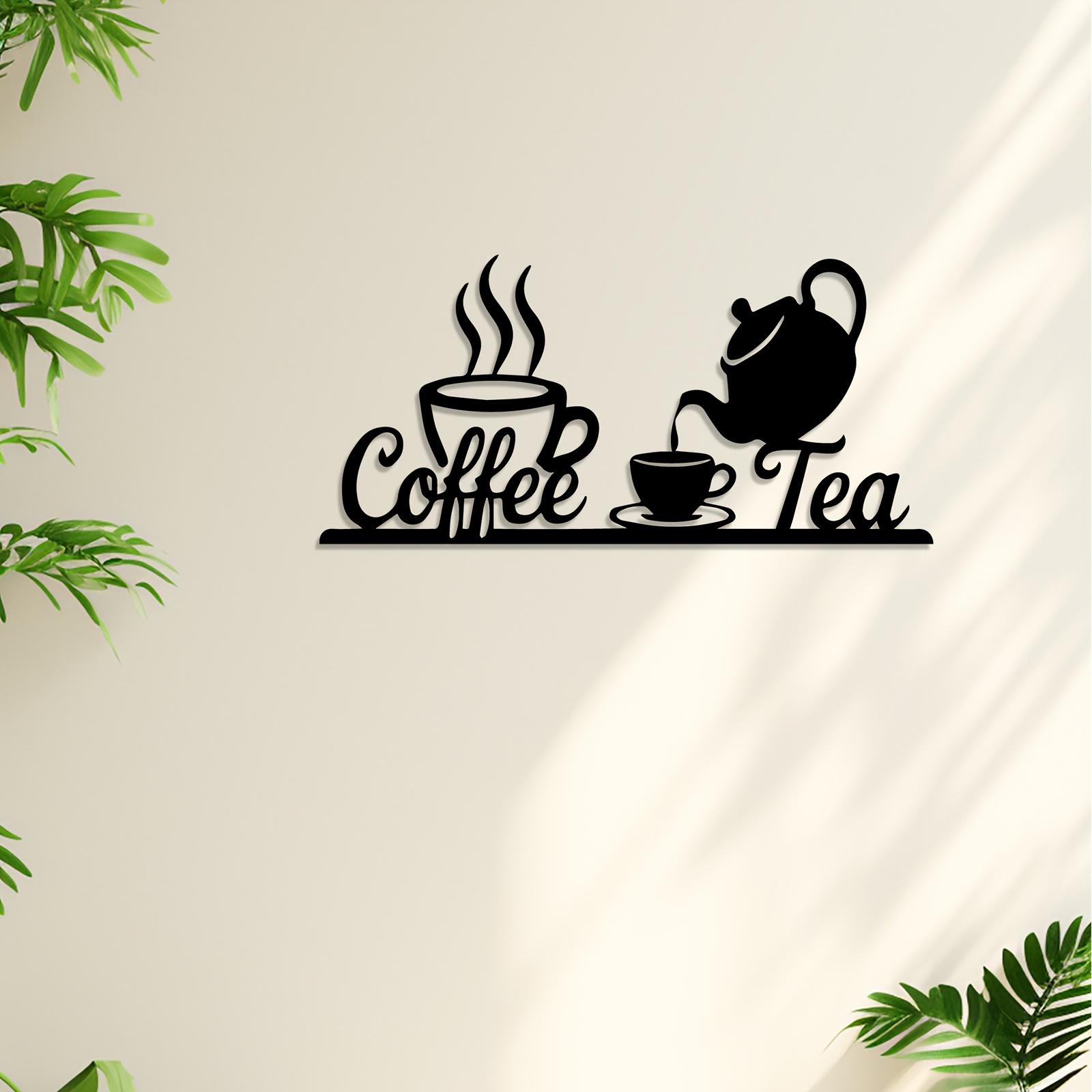 Set di 1 Pezzo di Insegna Deco - Coffee Tea Icon recensione e prezzo