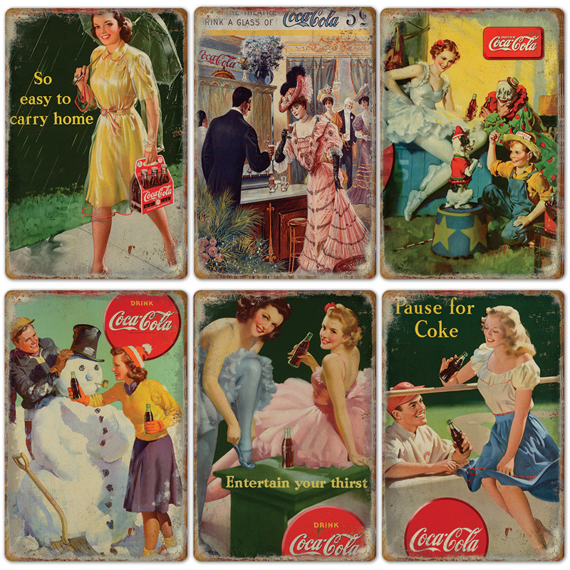 Vintage Cola Logo Poster in me - Coffee Tea Poster recensione e prezzo