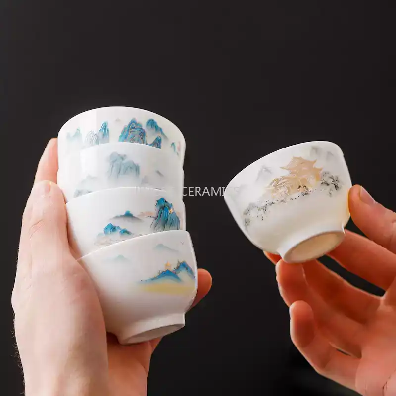 Set di 4 Mini Tazze da Tè in C - Coffee Tea Set Up recensione e prezzo