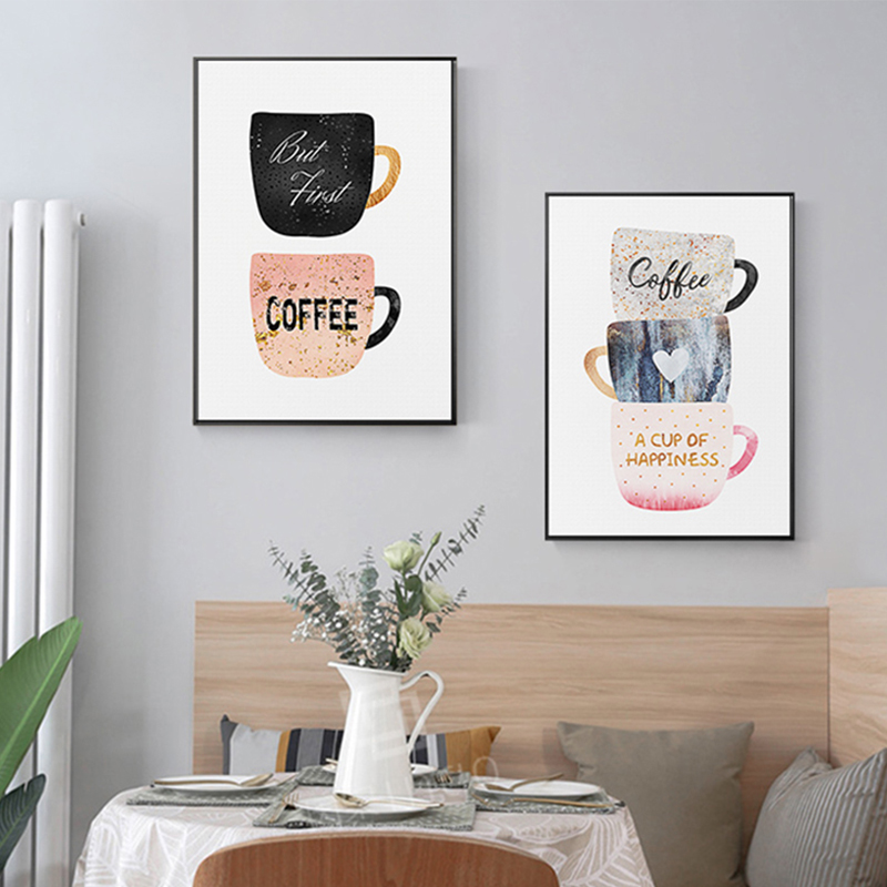 Nordic Coffee Cup Crema Tè pom - Coffee Tea Poster recensione e prezzo