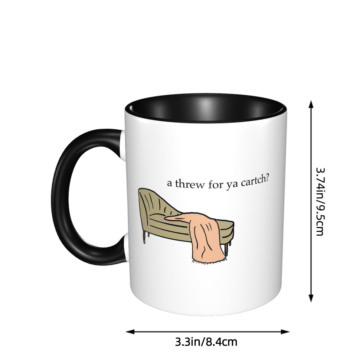 Tazza divertente in ceramica T - Coffee Ya Tea Ya recensione e prezzo