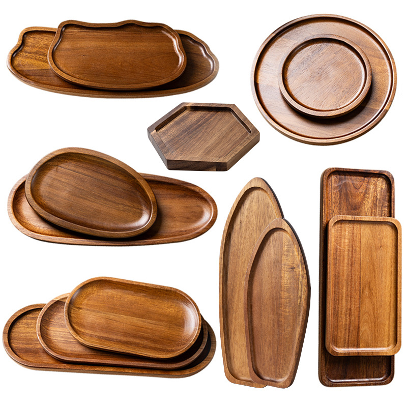1 Pezzo Vassoio da Tè in Legno - Coffee Tea Images recensione e prezzo