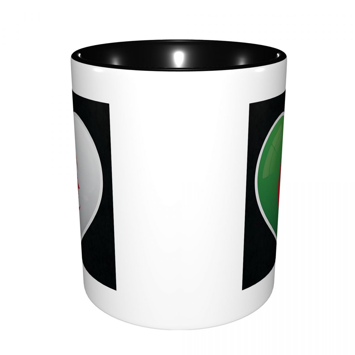 Tazza con Bandiera Algerina, S - Coffee Tea Icon recensione e prezzo