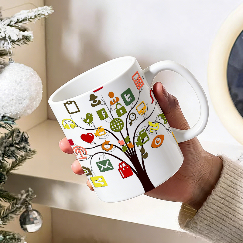 Tazza in Ceramica con Icona Te - Coffee Tea Icon recensione e prezzo