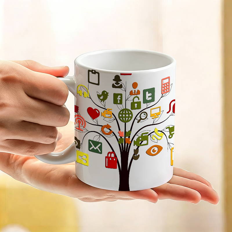 Tazza in Ceramica con Icona Te - Coffee Tea Icon recensione e prezzo