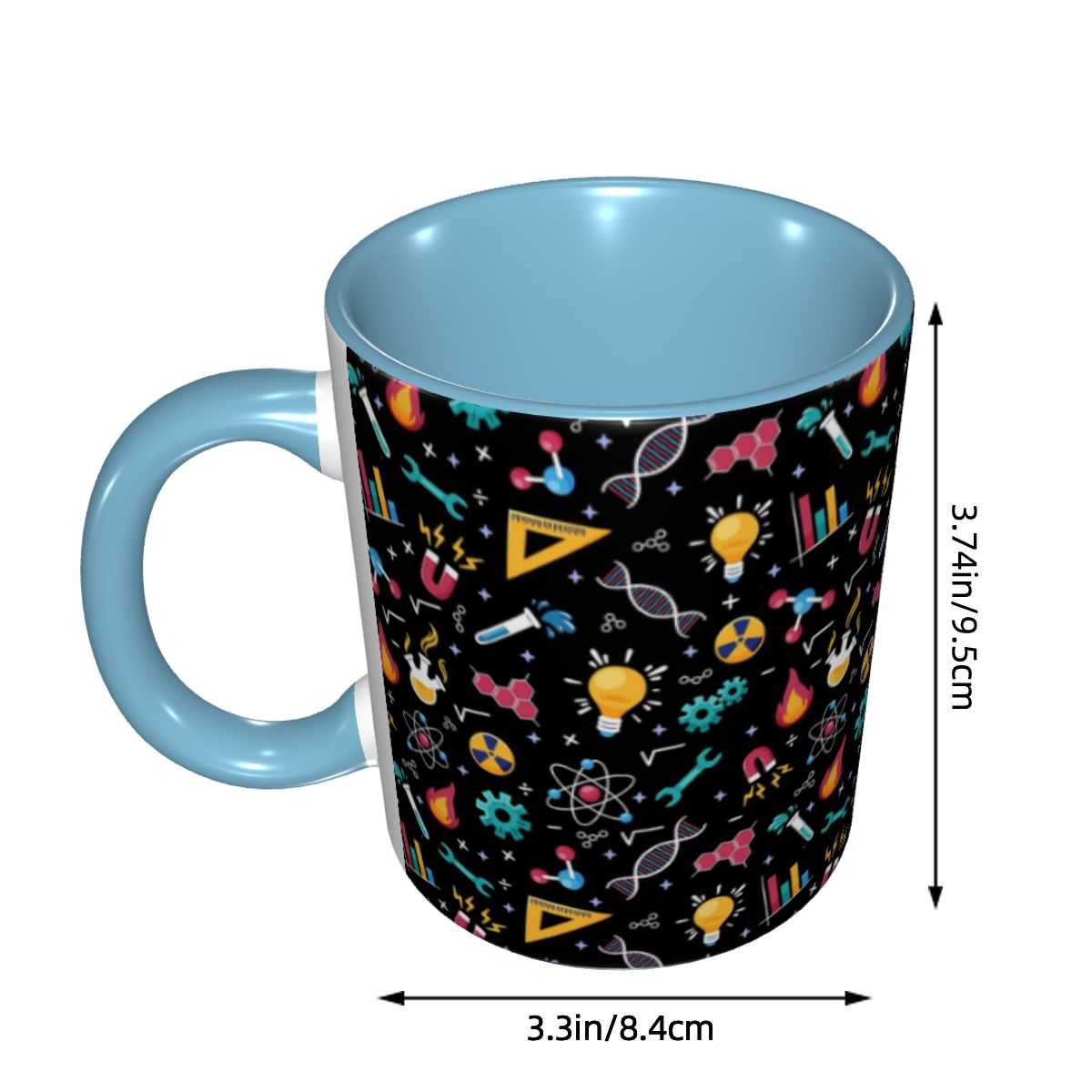 Tazza in Ceramica con Motivo d - Coffee Tea Icon recensione e prezzo